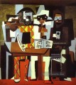 Drei Musiker 1921 kubist Pablo Picasso